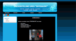 Desktop Screenshot of ekvivalent.hr
